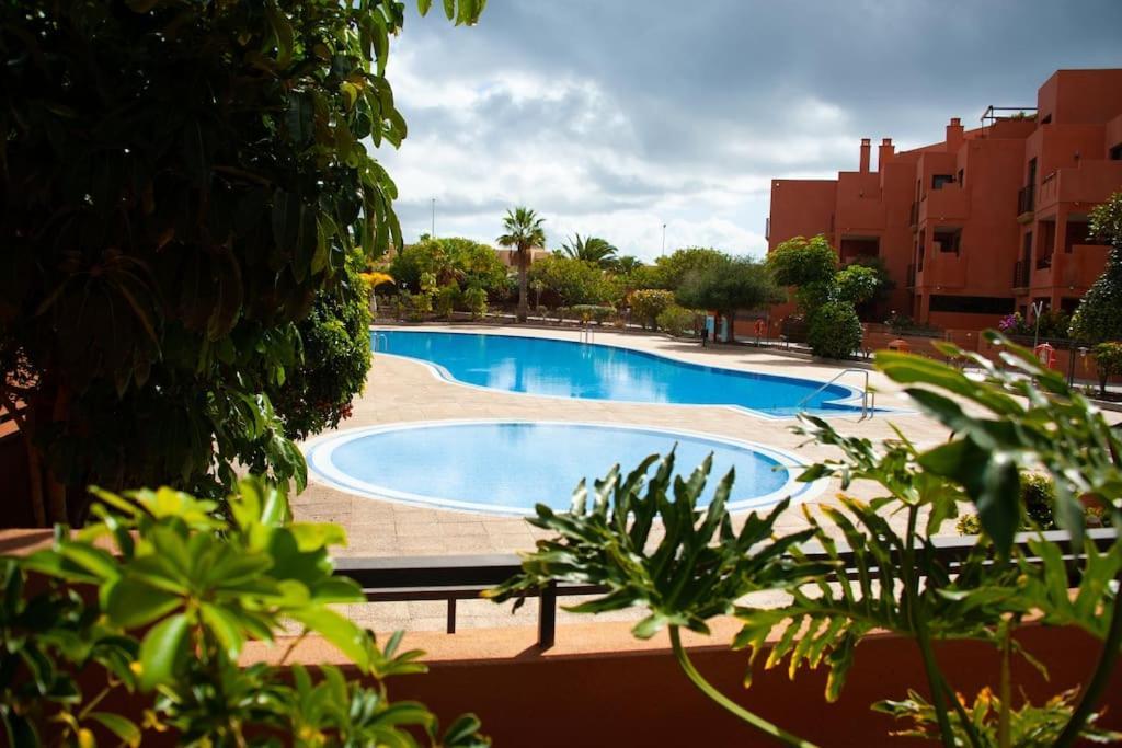 Cozy Apartment With Large Terrace Next To The Pool La Tejita Exteriér fotografie